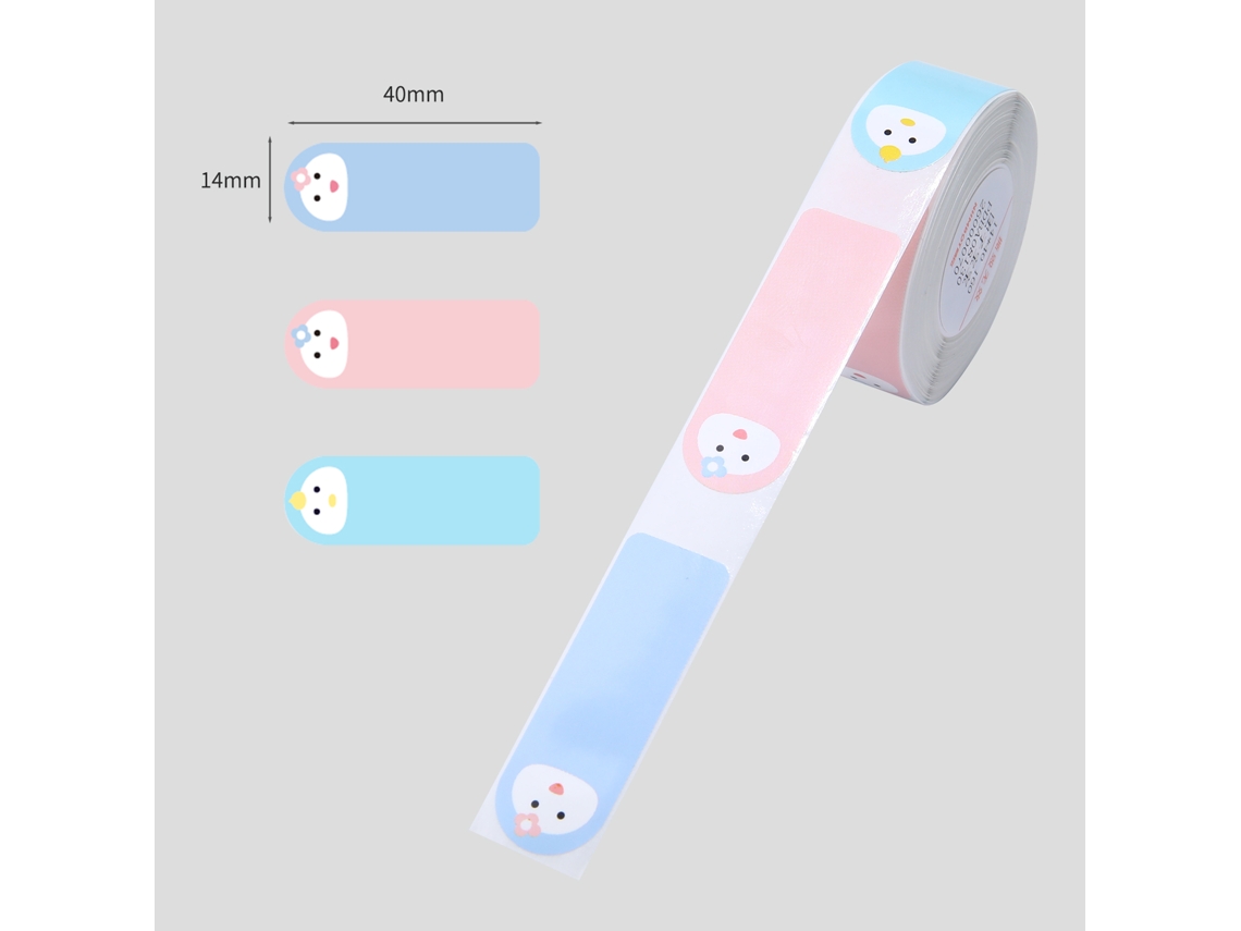Papel Etiquetas Térmico Niimbot 14x40mm
