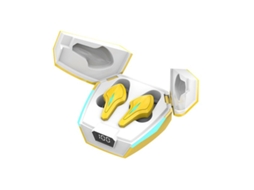 Auriculares Bluetooth True Wireless Samuriiron Touch Control com Estojo de Carregamento Graves Profundos para Esportes