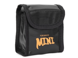 Bolsa Protetora De Armazenamento Anti-explosão Para Bateria De Lítio Compatível Com Drone Mavic Mini Preta