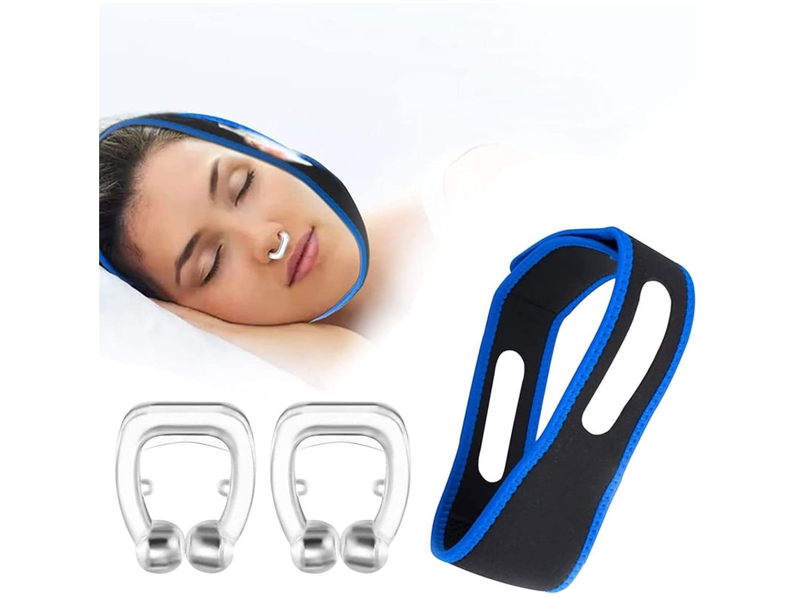 Dispositivos Anti-ruído, Clips Nasais Anti-rugido, Cinto De Queixo Anti-rugido, Parador De Rugido