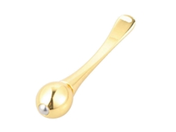 Bastões Massageadores Metálicos para Olhos e Rosto, com Creme Dourado para os Olhos. Ferramenta de Massagem para Cuidados com a Pele.