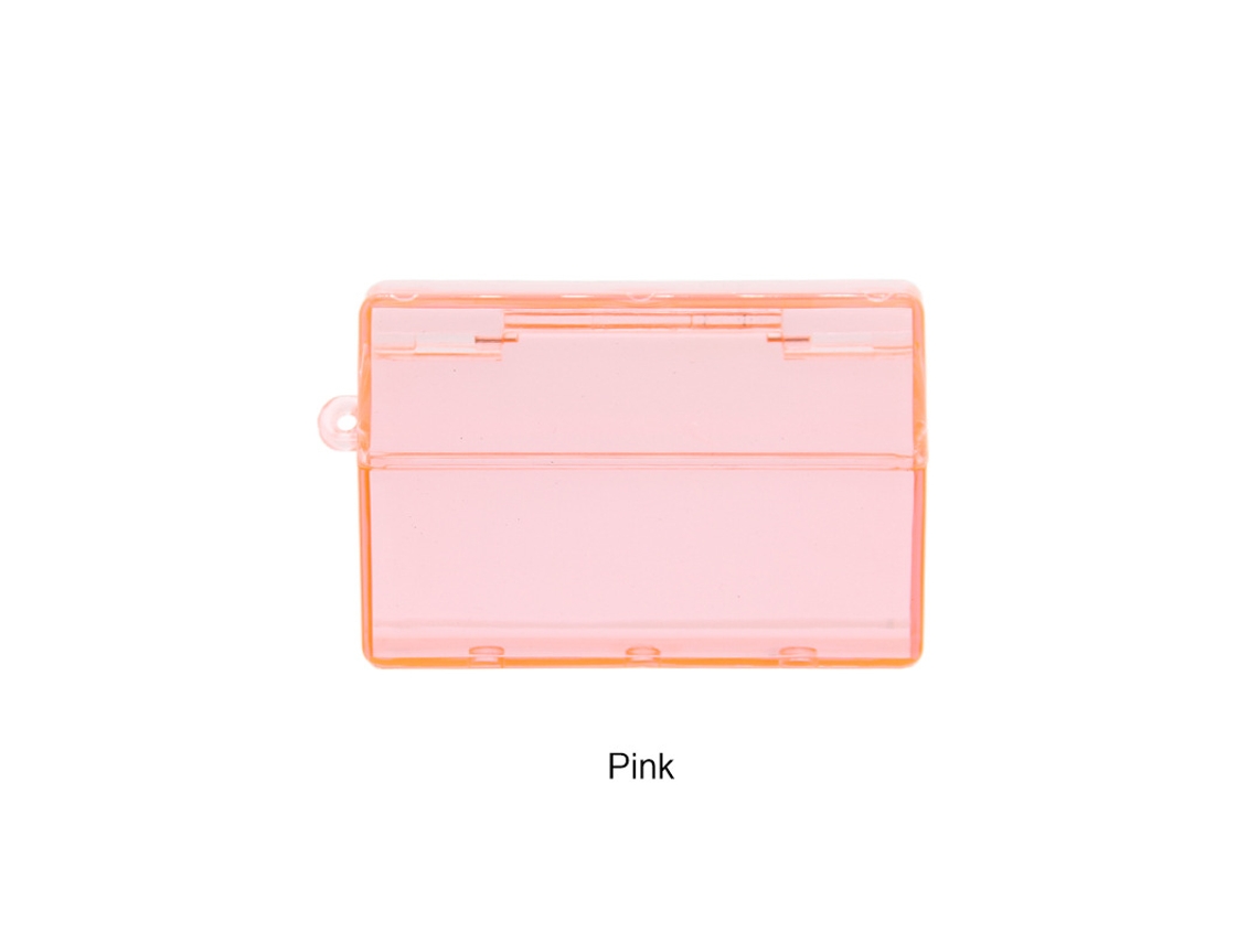 Capa Para Cartuchos De Cigarro Aquecidos Sem Combustão Iqos Iluma 6ª/7ª Geração 8.5x5.3x2.05cm Plástico Rosa Transparente Fwinl