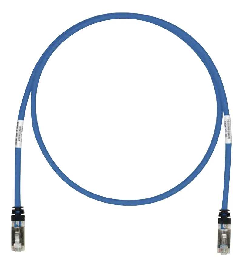Cabo De Conexão Cat6a Blindado S/ftp Cm/ls0h 2 Pés Azul Stp6x2buvayotoy