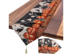 Toalha Mesa Halloween Estrelado Decorativo