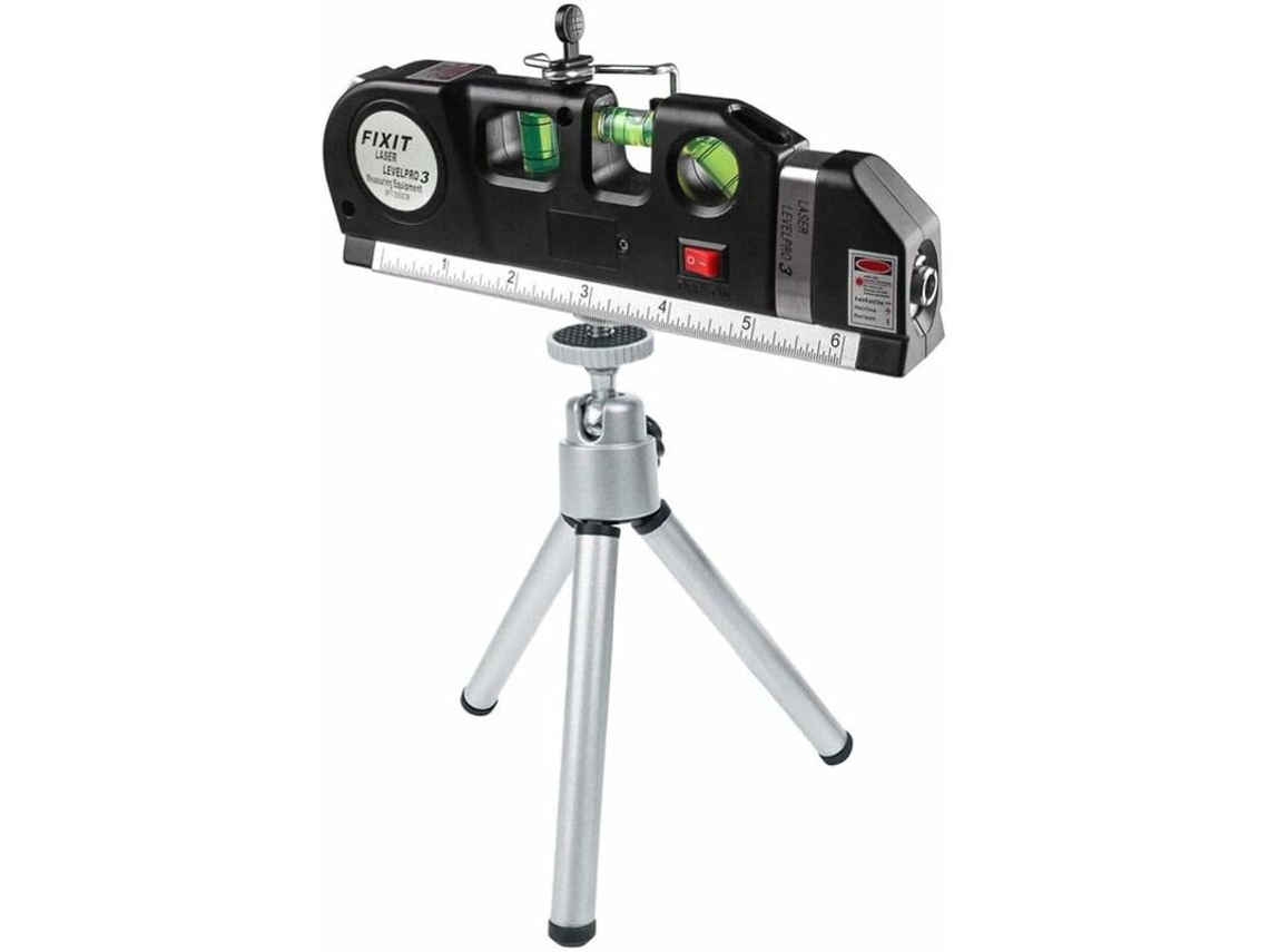 Fita Métrica Multifuncional Com Nível A Laser De 2,5 M Fitas Métricas Padrão E Métricas Com Suporte De Metal Retrátil Slowmoose
