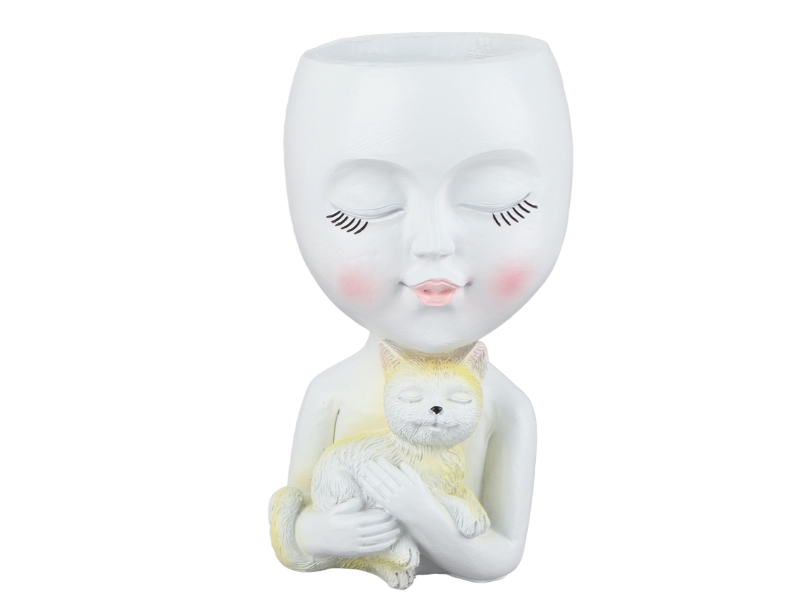 Copo de resina Primerox com face gravada, decoração para casa ou mesa.