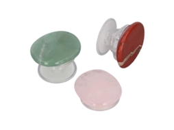 Suporte Para Celular Com 3 Peças Em Formato De Pedra Colorida, Ideal Para Presentes De Natal Que Economizam Espaço.