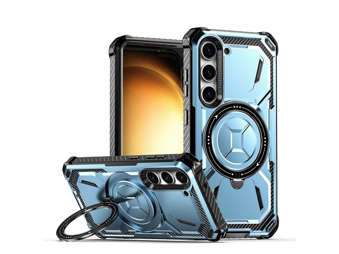 Capa Para Celular Samsung Galaxy S23+ 5g Da Série Armor Com Suporte.