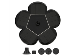 Fonte Solar Flutuante 7v 1.5w para Jardim Decoração com Jato de Água até 55cm | S/MARCA