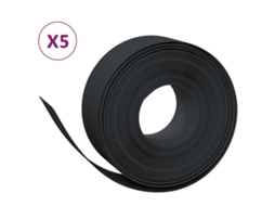 Garden Edging, Garden Edgings Vidaxl Preto Polietileno (50 X 0.2 M)