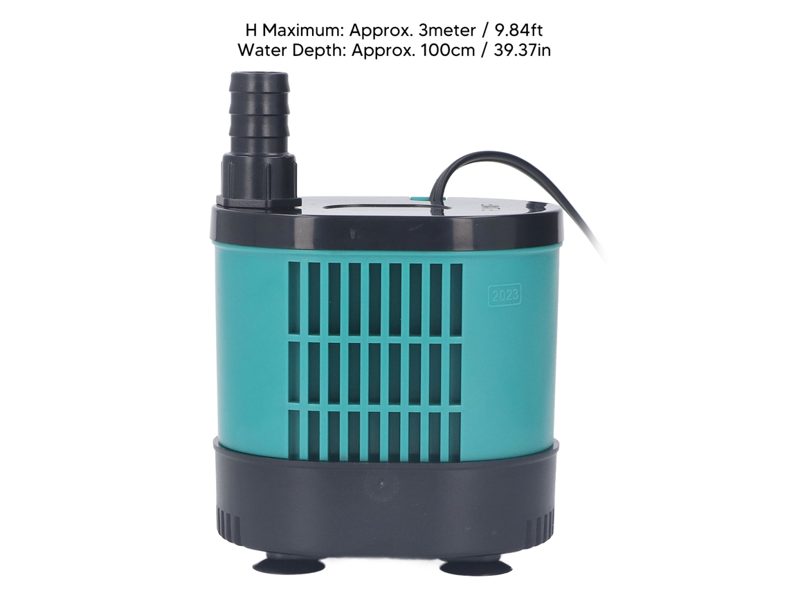 Bomba Submersível Laxiscreed 75w Com Frequência Variável Para Circulação De 3000l/h