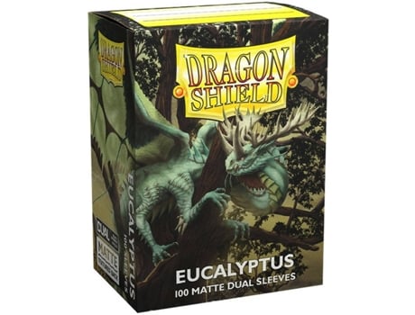 Otros Juegos ARCANE TINMEN Dragon Shield Sleeves Dual Matte (100) Eucalyptus (Edad Minima: 6 años)