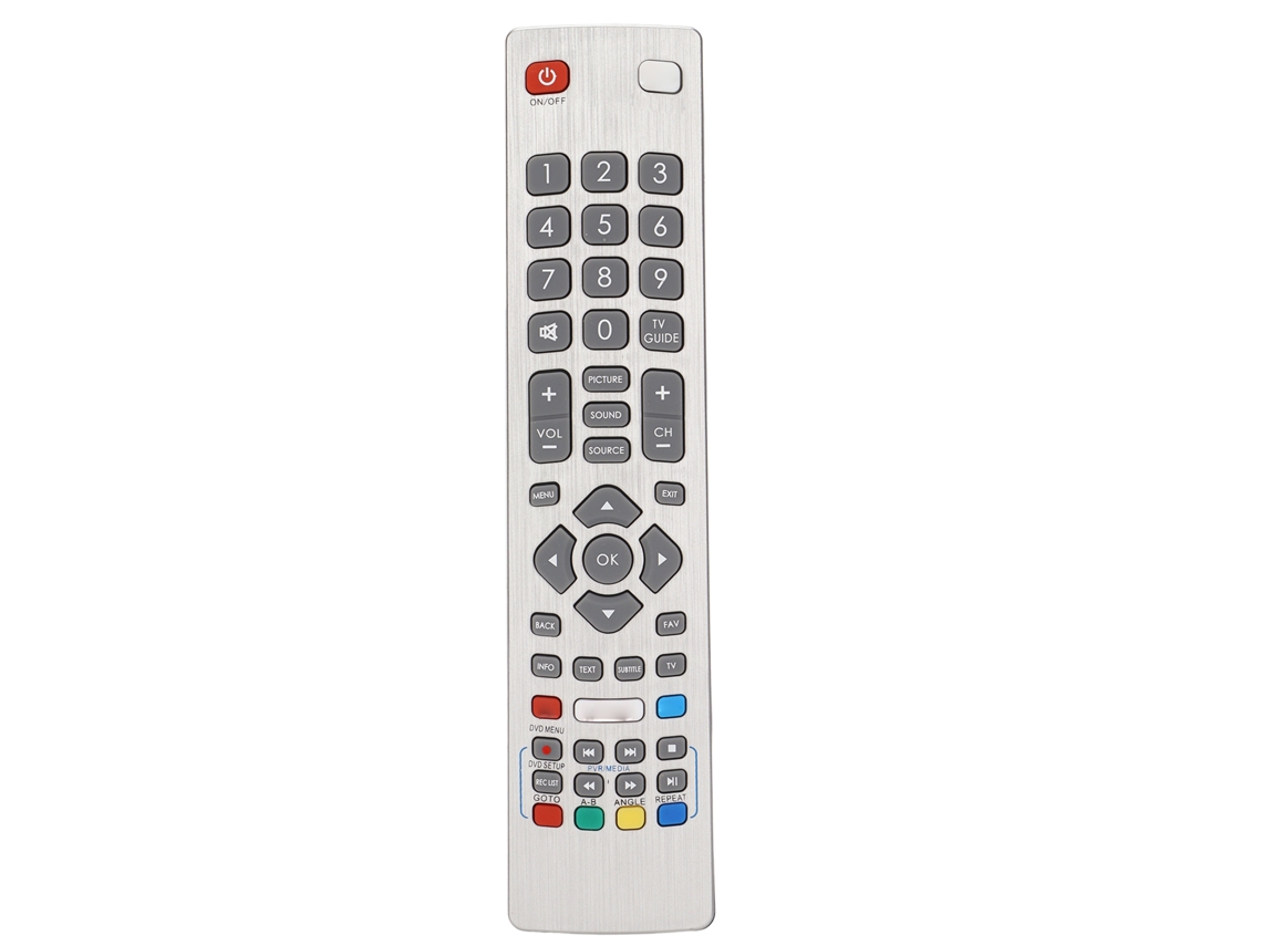 Controle remoto para TV Sharp EOOCOO, botões grandes, resistente
