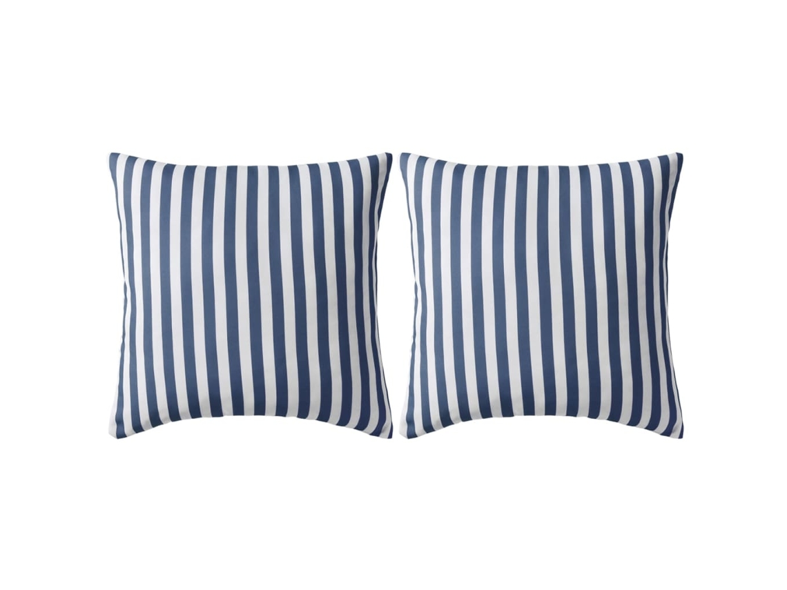 Outdoor Pillow, Outdoor Pillows Vidaxl Azul Poliéster (45 X 45 Cm)