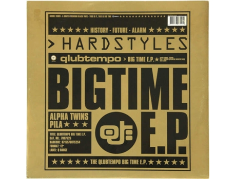 Vinil Qlubtempo Big Time Ep Q-dance, Idt