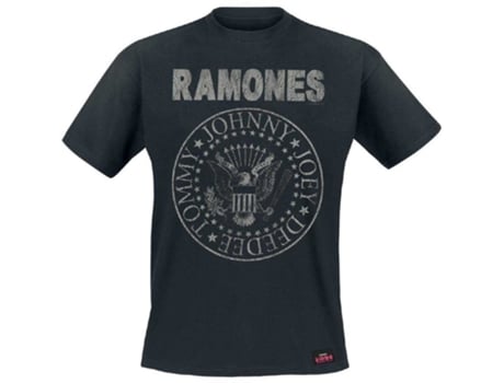 T-shirt RAMONES (XXl - Preto)