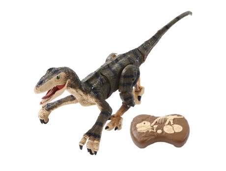 Grande Dinossauro Controlado Por Rádio Controle Remoto Grande Dinossauro 2.4g Simulação Recarregável Sem Fio Rc Velociraptor Com Tbest