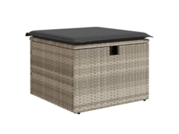 Garden Stool, Garden Stools Vidaxl Cinzeto Rattan / Vime (n/a)