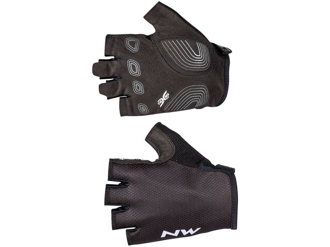Luvas para Mulher NORTHWAVE Active Preto para Ciclismo (L)