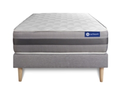 Sommier de Casal Actimemo Relax Memória ACTISOM Espuma com memória Cinzento (80x200)