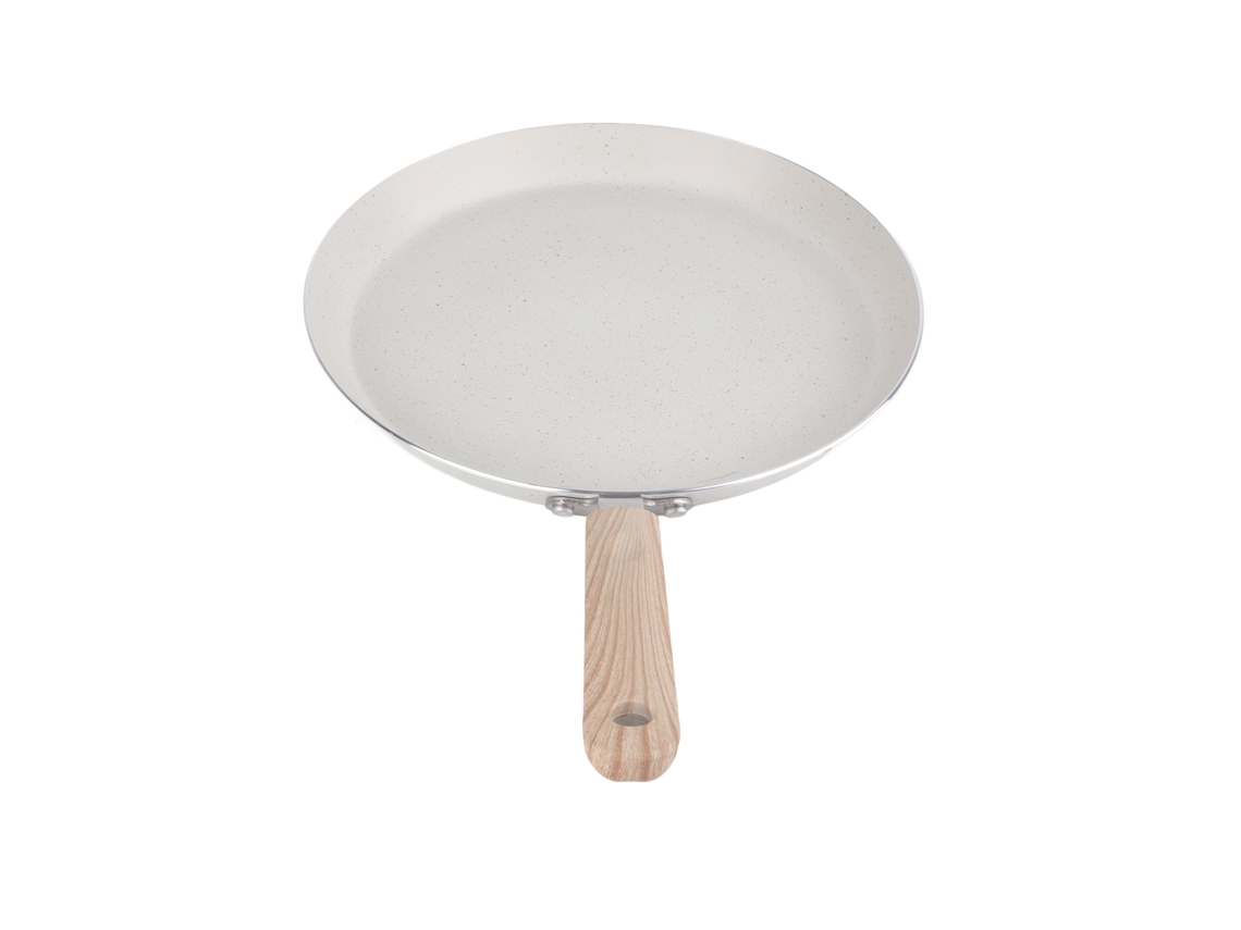 Frigideira antiaderente de liga de alumínio com alça fria para panquecas e bifes 22cm S/MARCA