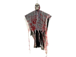 Enfeite De Halloween Iluminado De Esqueleto Voador Para Uso Externo |