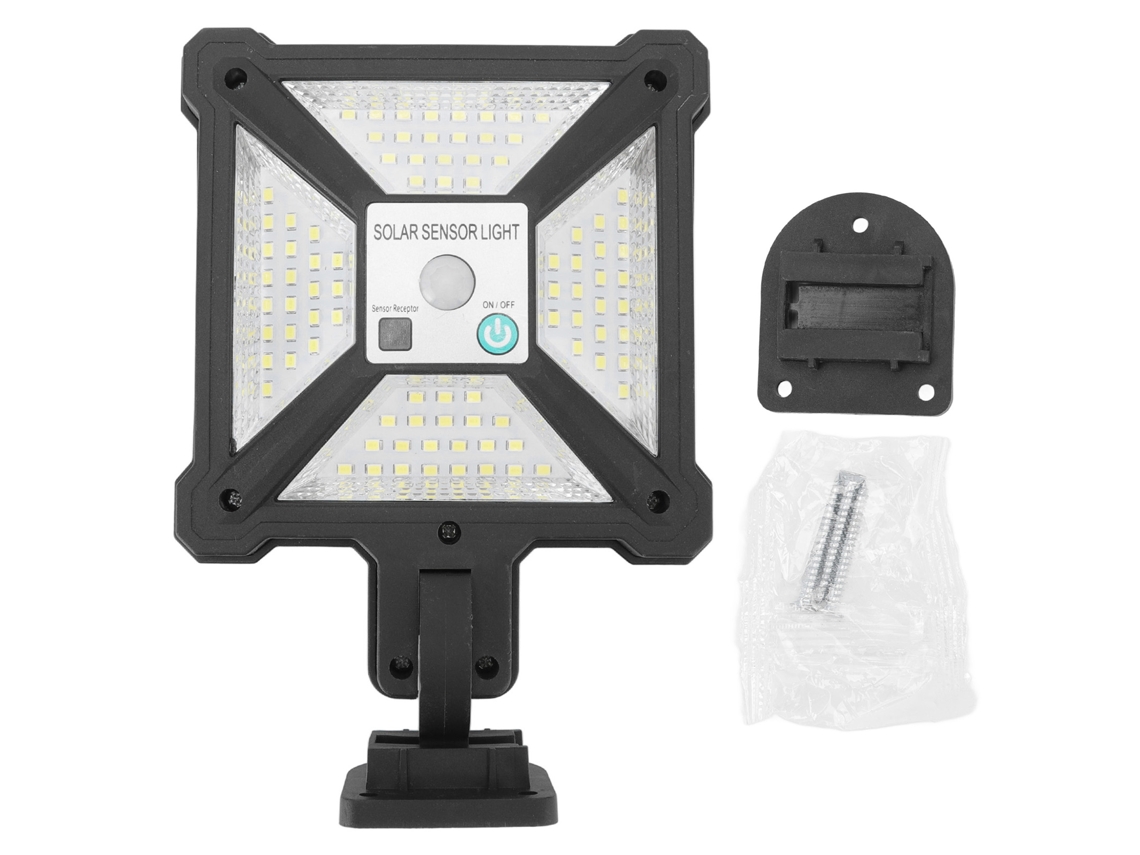 2026 lâmpada Solar Led para Rua com Sensor de Movimento Ip65 Impermeável Jardim Pátio Courtyard