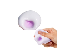 Bola Anti estresse Roxa Claro para Ajuda no Relaxamento e Equilíbrio Emocional LAXISCREED