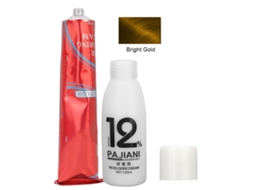 Creme de coloração capilar temporária 2026 unissex faça você mesmo 100ml com leite dioxigenado 120ml para salão de beleza