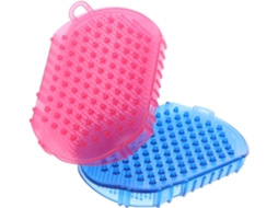 Escovas De Massagem Em Pvc Com Design Luva E Pontas Uniformes, Conjunto De 2, Massagem Confortável E Melhora Do Sono