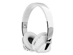 Fone Bluetooth Sem Fio, Estéreo, Baixo Pesado, Confortável, Branco, Celular, Computador | S/MARCA