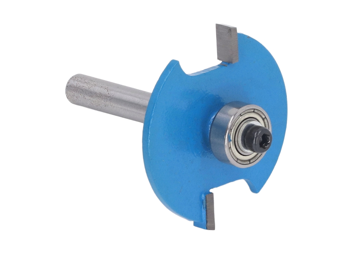 Fresadora De Bola De Carbeto De 1/4" Com Haste, Aresta Arredondada E Chanfrado, Marca Laxiscreed