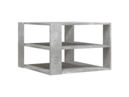 Mesa de Centro Derivados de Madeira Cinza Cimento MAISON EXCLUSIVE (58x58x40 cm)
