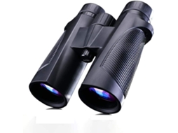Binóculos 10x42 Impermeável E Antiembaçante Prisma Fmc Bak4 Visão Nítida Para Ovarvação (preto)