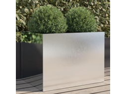 Vidaxl Vaso/floreira 62x47x46 Cm Aço Inoxidável Prateado