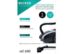 Saco de Aspirador BECKEN REFª 690 (Outlet Caixa Aberta - 5 unidades)