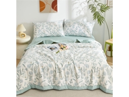 Colcha Acolchoada Fansu Capa de Cama Manta para Ar Condicionado Edredom Conjunto 100% Algodão Sofá cama com Pa