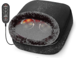Almofada De Massagem Para Os Pés Cansados, Com Aquecimento E Vibração Em 5 Modos.