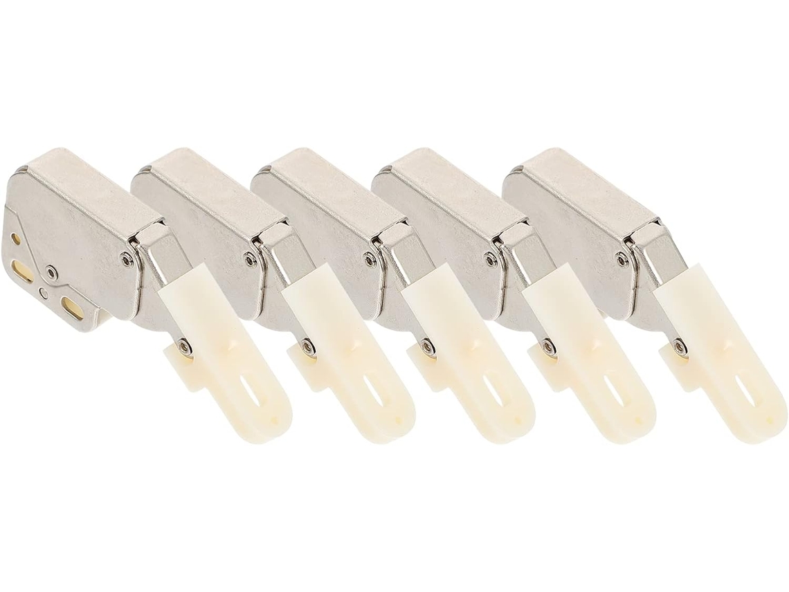 Conjunto De 5 Travas Automáticas Pressão Com Mola, Tipo Mini, Para