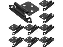 Dobradiças Metálicas Genéricas Com Fechamento Suave Para Armários, Conjunto Com 10 Unidades, Para Armários De Cozinha E