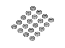 Coxim De Bola Com Groove Profundo Selado Duplo Aço