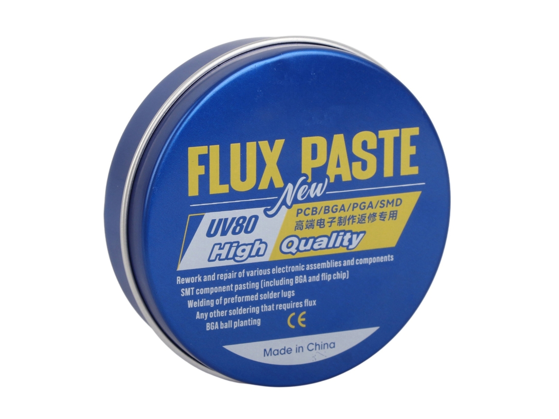 Pasta de solda à base de resina para celulares e circuitos