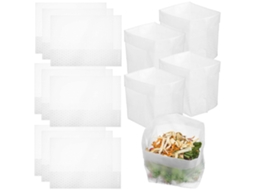 150 sacos de lixo ocos, latas de lixo autônomas para pia, cozinha, banheiro e quarto Slowmoose