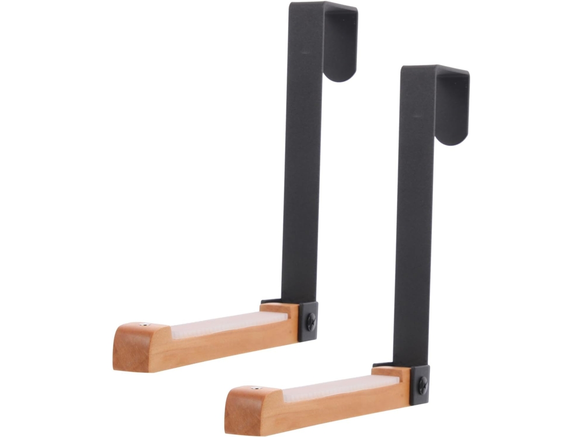 Conjunto De 2 Cabideiros De Parede Para Objetos, Em Ferro, Compacto