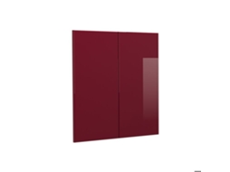 Frente de Cozinha VICCO R line, 59.2x59cm para Móvel de Parede, Vermelho Brilhante
