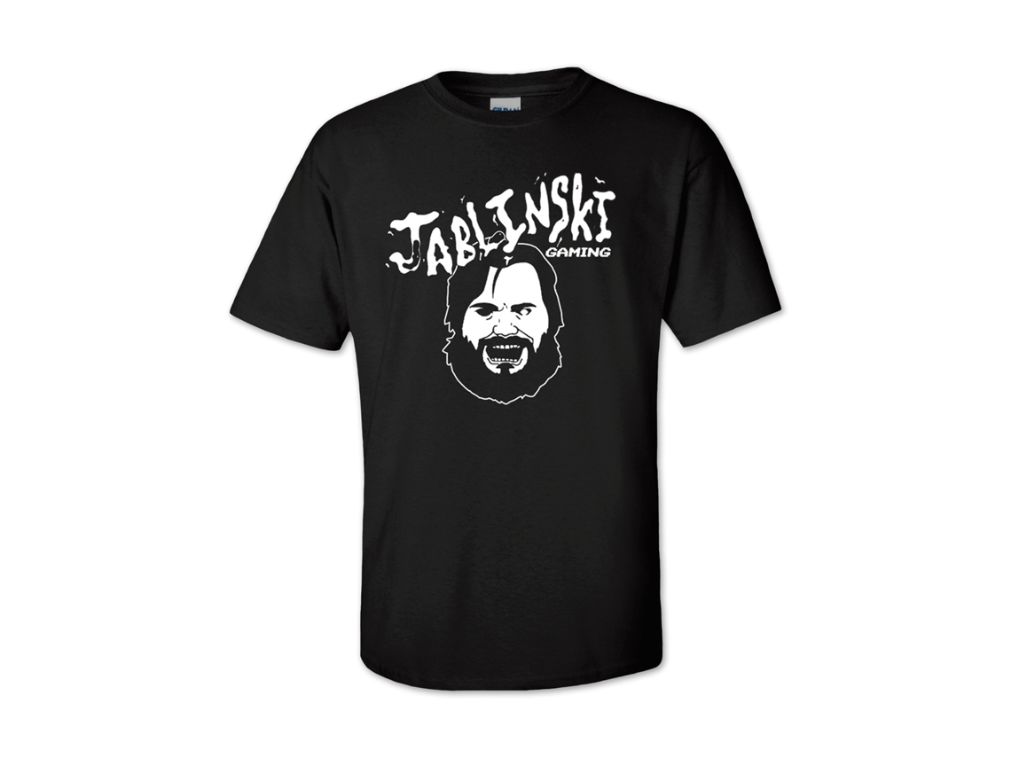 Jablinski Gaming Black T shirt ROCKINSTONE Unisex Adults Best Sellers Size:s