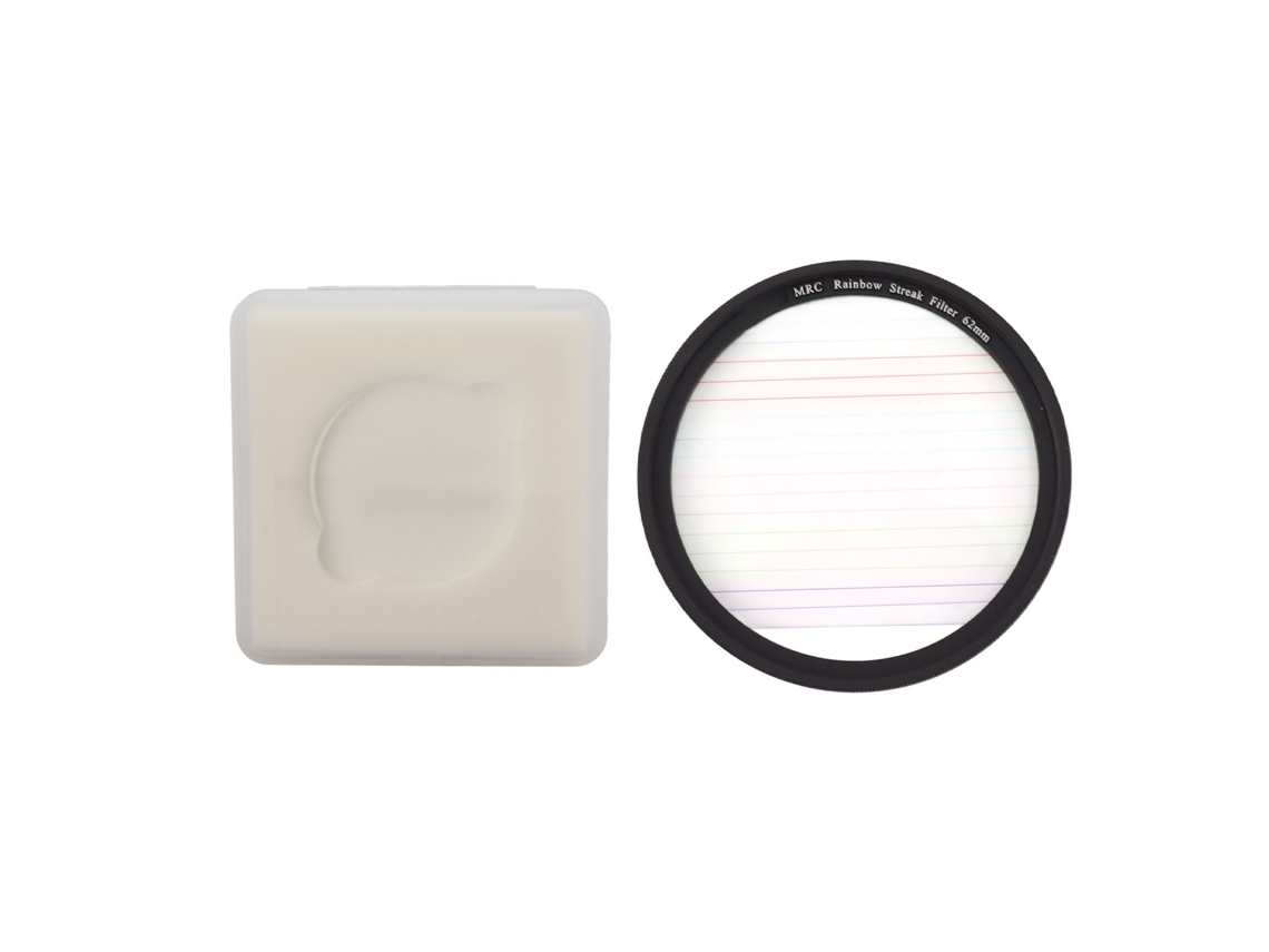 Filtro De Estrellas De Rayas Coloridas Para Cámara Slr Micro Efectos Especiales 62mm Para Escenas Nocturnas