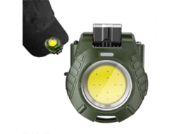 Farol Led Recarregável Com Clipe Para Boné, Luz Para Chapéu, Farol Para Pesca E Acampamento Olysi Shop