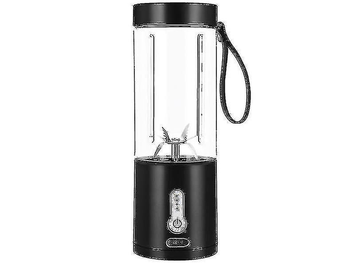 Liquidificador E Agitador Elétrico Portátil Usb De 400ml Para Sucos E Frutas, Garrafa Lgl Slowmoose