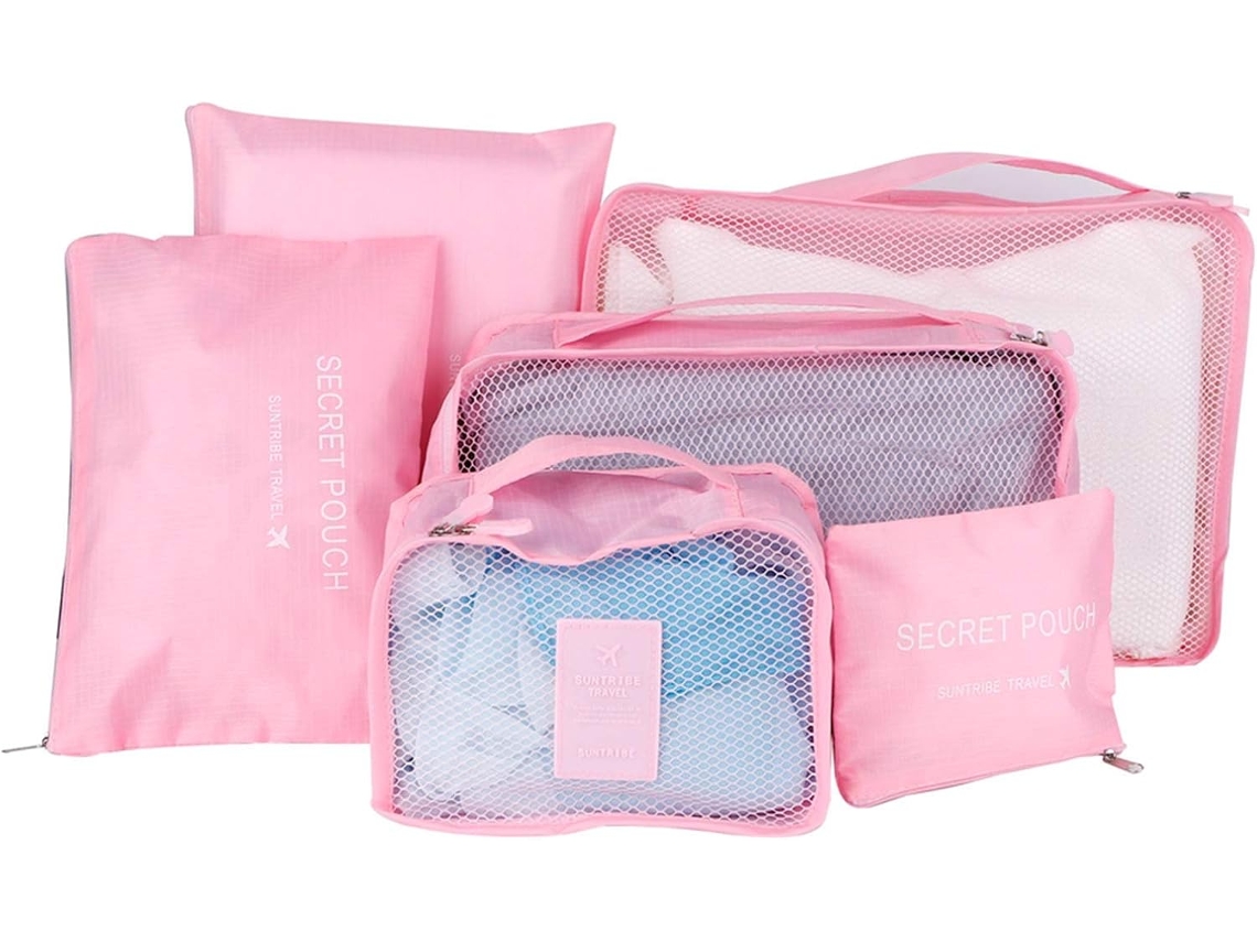 Conjunto de 8 Bolsas de Viagem BRILVIBERA